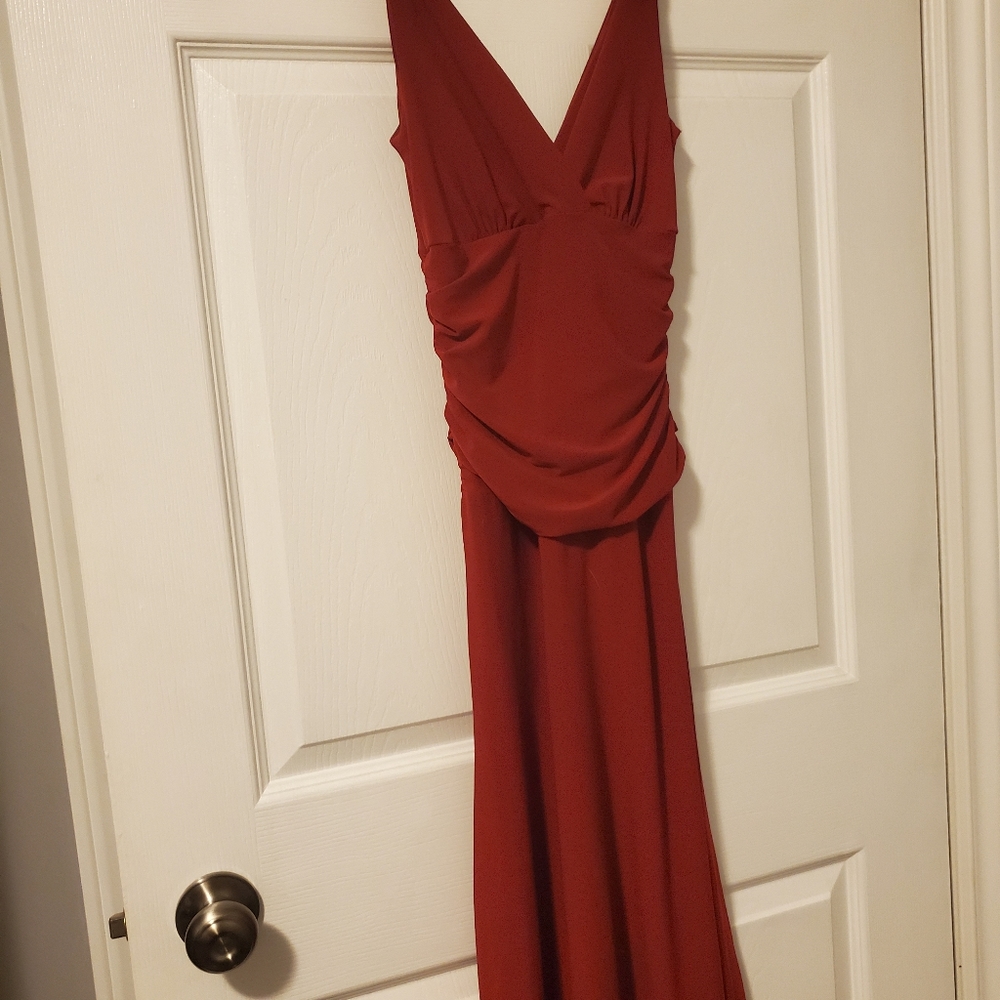 Le Chateau Classic Red Dress
